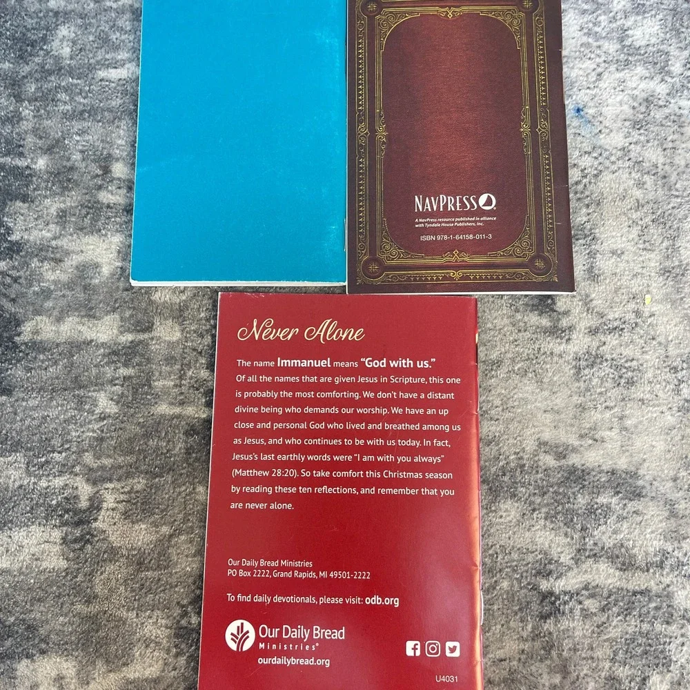 Christian Booklet Lot Born to Reproduce Chips of Wisdom Daily Bread 3pk